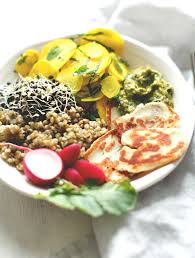 Paleo, gluten free, vegan and vegetarian options! Early Summer Abundance Bowl My New Roots