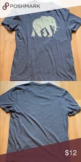 Banana Republic Logo T Shirt Tshirt Logo Shirts Grey T Shirt