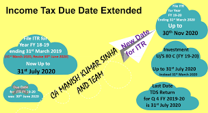 Therefore, the following table explains the due date to file the tax audit report of business for the different financial years. Income Tax Date Is Extended Egrowth The Opportunity Network