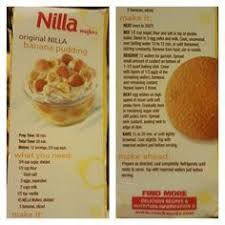 Nilla Wafer Banana Pudding Recipe Nilla Wafer Banana Pudding Nabisco Banana Pudding Recipe Banana Pudding Recipes