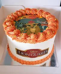 Mon Gateau Theme Roi Lion Creme Pour Gateau Gateau Chantilly