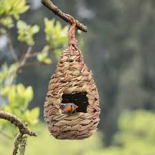 Home & garden online trade show. Bird House Garden Birds Nest Handmade Grass Durable Outdoor Eco Friendly Cage Bird House Woven Roosting Decoration Parrot Nest Buy At The Price Of 3 48 In Aliexpress Com Imall Com