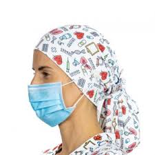 This is bouffant style of scrub hat. Wholesale Scrub Caps Scrub Cap With Buttons Wholesale
