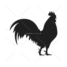 Download Svg Rooster Chicken Stencil Silhouette Studio Monogram Etsy Rooster Silhouette Rooster Silhouette Stencil