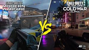 Does Cold War Look Worse Than Modern Warfare Alpha Graphics Comparison Youtube