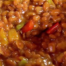 Quick And Easy Baked Beans Recipe Easy Baked Beans Food Network Recipes Baked Beans