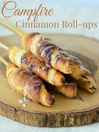 Popcorn made over your fire pit is so easy, and the smell is sure to make the neighbors jealous. Campfire Cinnamon Roll Ups Almost Supermom