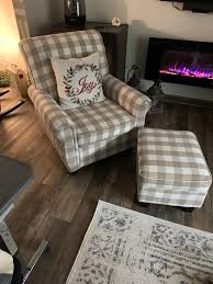 Get 3000+ products at our store. Buffalo Check Armchair And Ottoman Country Door