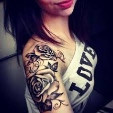 Check spelling or type a new query. My Quarter Sleeve Of Black Roses Soooo Want A Sleeve Love The Soft Lines And Shading B Rose Tattoos For Women Shoulder Tattoos For Women Tattoos For Women