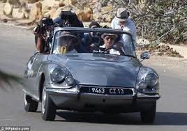 Brad Pitt And Angelina Jolie Movie By The Sea Newlyweds Brad Pitt And Angelina Jolie Shoot By The Sea In Malta Citroen Ds Citroen Brad Pitt