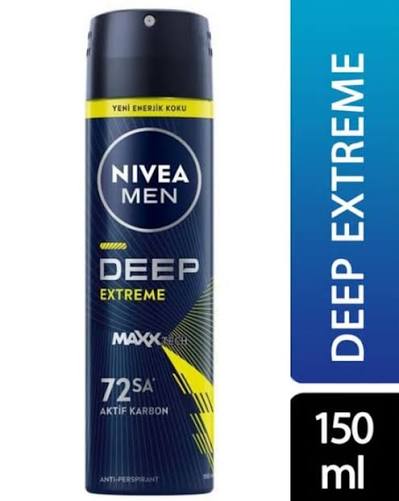 Nivea Erkek Deep Extreme Deodorant 150 Ml
