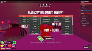 Pastebin.com is the number one paste tool since 2002. Mad City Money Hack Script 10m Hour Gui Free Updated Youtube