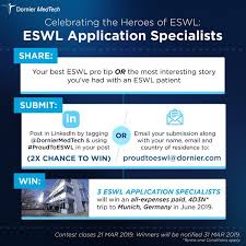 Thus, apply is the norm. Dornier Medtech Recognizes Eswl Application Specialists Around The World Asia Fitness Today News Network