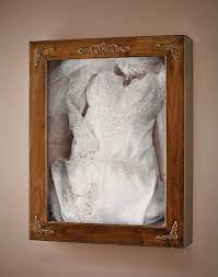 Think I Might Save My Dress Like This One In A Shadow Box Wedding Dress Frame Wedding Dress Shadow Box Wedding Shadow Box