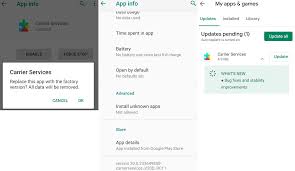I don't like carrier services running with unrestricted data and all permissions. Google Play Services Error Action Required By Carrier Services Access To Phone Already Granted Android Community