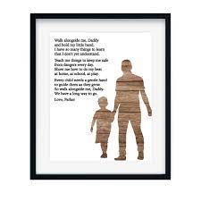 Best gift to father from daughter,son, baby. Amazon Com Dad Poem Framed Print Daughter Or Son Personalized Dad Gift Personalized Fathers Day Gift For Dad Gift For Him Dad Present Fathers Day Gift Handmade