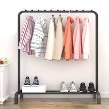 There are 534 clothes hanger stand for sale on etsy, and they cost 116,71 $ on average. Freestanding Black Metal Clothes Rack Clothing Storage Organizer Modern Garment Hanger Stand Wish