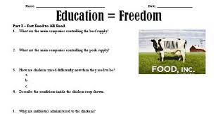 We provide image answers to food inc worksheet is similar, because our website give attention to this category, users can find their way easily and we show a straightforward theme to. Worksheet Food Inc Pdf Google Drive