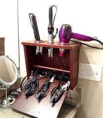 Wall Mount Hair Appliance Storage