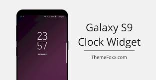 A clock widget that also shows you timely and important information. Download Galaxy S9 Clock Widget Apk For All Android Zetamods