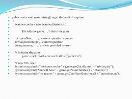 General trivia questions, food & drink, music trivia, disney trivia, tv / movies trivia. Coding Guidelines Dr Ledgard Ppt Download