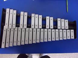 Mapex Percussions 2 1 2 Octave 32 Key Xylophone Metal Key Glockenspiel