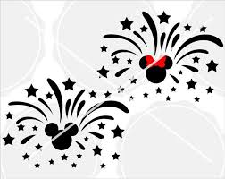 Mickey Mouse Head Fireworks Svg Disney Fireworks Svg Etsy In 2020 Disney Fireworks Fireworks Svg Firework Tattoo