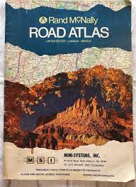 Vintage 1983 Rand Mcnally Road Atlas Collectable Craft Supply Ebay Road Atlas Craft Supplies Vintage