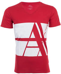 The mens red and white dress shoes combines high fashion with a decent and elegant appearance. Armani Exchange Bold Striped Logo Men T Shirt Premium Slim Fit Red White Designer Buy Online In Angola At Angola Desertcart Com Productid 119799260
