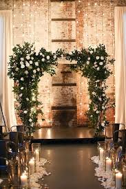 Winter Wedding Decoration In 2020 Winter Wedding Decorations Wedding Ceremony Backdrop Elegant Winter Wedding