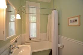 Love The Wrap Around Shower Curtain Shower Curtain Rods Bathroom Decor Colors Funny Shower Curtains