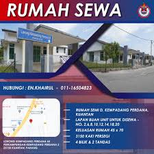 Maybe you would like to learn more about one of these? Kppmptb Auf Twitter Jom Sewa Rumah Di Kuantan Kami Menyediakan 8 Buah Unit Perumahan Semi D Untuk Disewa Yang Terletak Di Kempadang Perdana Kuantan Keluasan Rumah Tersebut Ialah 45x70 Dan Mempunyai 4 Bilik