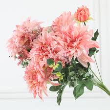 Check spelling or type a new query. Luxury Large Dahlia Bouquet Silk Artificial Flowers Flores For Wedding Decoration Mariage Babyshower Buy Artificial Flower Flower Bouquet Artificial Plants Product On Alibaba Com