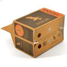 Individueller Karton 6er-Pack Bierflaschenhalter sechs Bierverpackungsboxen
