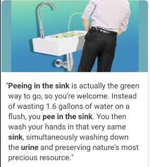 pee in the sink. : shittylifeprotips