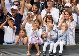 However, their kids seem to possess some different skills from that of their parents. Wimbledon Roger Federer S Children Kids Mika Mom Men S Final July 16 2017 Via Aeltc Fb What Kate Wore