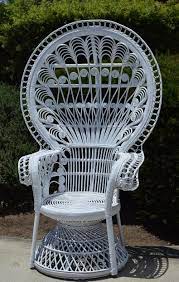 Twist base natural delightful twist base wicker peacock chair with a delicate. A Possum Cane Peacock Chair Handmade Rattan Cane In White 170cm Tall Ab Fab Furniture Penrith