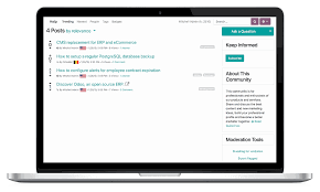 Maybe you would like to learn more about one of these? Odoo Open Source Forum And Q A