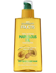 Marvelous Oil Hair Elixir Dry Hair Treatment Garnier Fructis Hair Elixir Hair Oil Smelling Oils