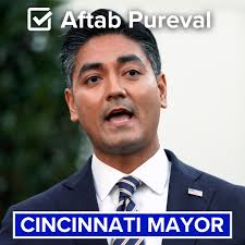 Incumbent Cincinnati Mayor Aftab Pureval won reelection Tuesday night, the  Associated Press projects. Pureval beat political newcomer Cory Bowman, the  half-brother of Vice President JD Vance.
