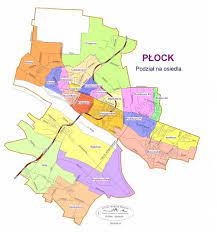 It is one of the oldest towns in poland with a thousand years' worth of history, and nowadays is a significant centre of the oil industry. Dzielnice Plocka Plock Urbanistyka Mapy D 0 Wykop Pl