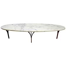 Oval Marble Top Coffee Table With Brass Legs Coffee Table Marble Top Coffee Table Coffee Table Wood