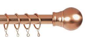We did not find results for: Buy Habitat Ext Metal Classic Ball Curtain Pole Rose Gold Curtain Poles And Tracks Argos