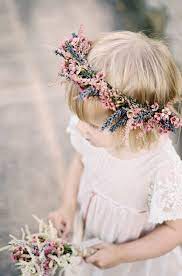 5 Adorable Flower Girl Looks Juno And Joy Bohemian Flower Girl Flower Girl Boho Flower Crown