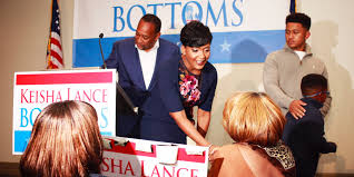Bottoms was widely praised for her passionate televised news conference following floyd's death, addressing protesters in her city directly in a message of i don't know what's next for me personally, she said. Photos Supporters Celebrate At Keisha Lance Bottoms Election Night Watch Party 90 1 Fm Wabe