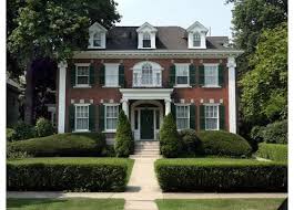 Instead, you can find brick styles as well. 97 Homes With Major Curb Appeal Colonial Revival House Colonial House Exteriors House Exterior