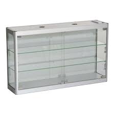 Glass display cabinet for shop. 1000mm Wide X 600mm High Wall Mount Glass Display Cabinet In 2021 Glass Cabinets Display Wall Mounted Display Cabinets Display Cabinet