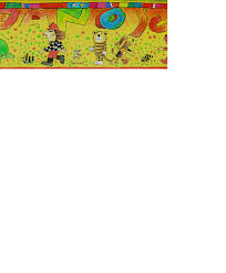 Super pflegeleicht kinderteppich für kinderzimmer. Janosch Kinder Tapetenborte Marburg 05102 Bunt Willkommen Bei Tapeten Teppichboden24