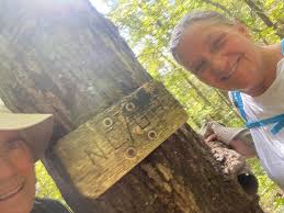 Hiker receives Appalachian Trail patch