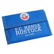Bundesliga) current squad with market values transfers rumours player stats fixtures news. F C Hansa Rostock Geldborse Nylon Blau Portemonnaie Geldbeutel Plus Lesezeichen Wir Lieben Fussball New Fancorner